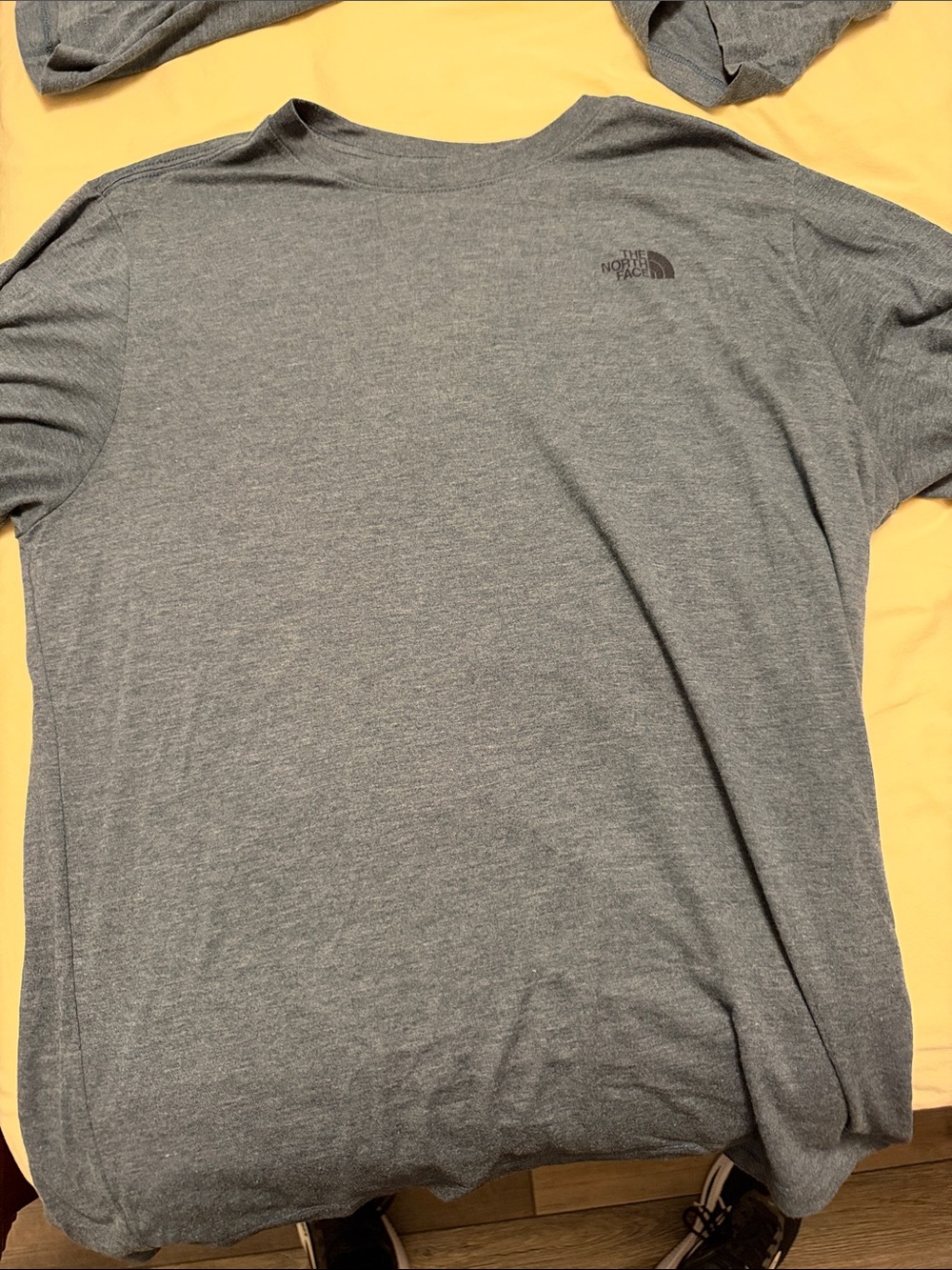 North Face Men’s Tri-Blend Short-Sleeve Tee in Slate Blue